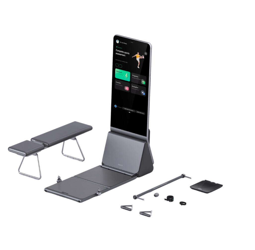 AEKE Smart Home Gym System- Fitness Mirror K1: AI-Powered All-in-One Fitness Machine for Full-Body Strength Training and Personalized Workouts